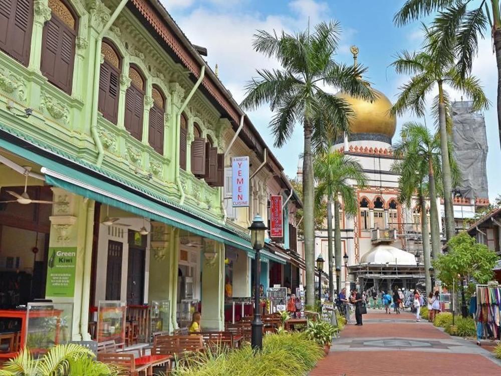 Cube Boutique Capsule Hotel At Kampong Glam Сингапур Экстерьер фото